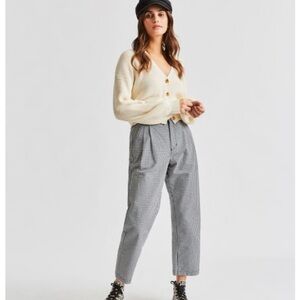 Brixton Barrio Cardigan Dove Medium